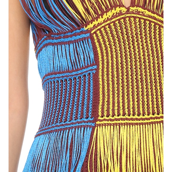 New & Authentic Missoni Knit Fringe Dress - Picture 4 of 8